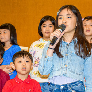 Sing during service
